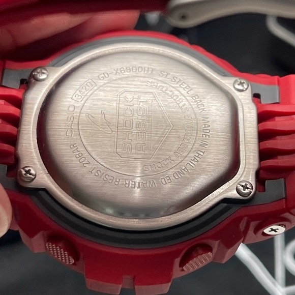 GSHOCK Casio watch GDX6900HT NEW Authentic Red watch - Picture 2 of 8